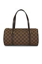 view 1 of 8 Louis Vuitton Damier Ebene Papillon 30 Handbag in Brown