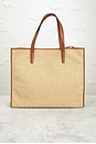 view 4 of 9 Celine Raffia Cabas Tote Bag in Brown