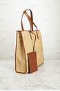 view 5 of 9 Celine Raffia Cabas Tote Bag in Brown