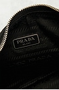 view 5 of 8 Prada Sequin Polka Dot Re-Edition 2005 Re-Nylon Shoulder Bag in Black