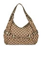 view 1 of 8 Gucci Horsebit Hobo Bag in Beige