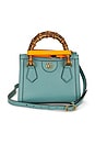 view 1 of 8 Gucci Mini Diana Tote Bag in Blue
