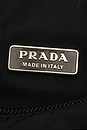 view 7 of 8 Prada Tessuto Sport Hobo Bag in Black