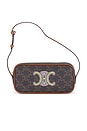 view 1 of 8 Celine Triomphe Mini Camera Bag in Brown
