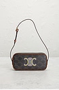 view 2 of 8 Celine Triomphe Mini Camera Bag in Brown