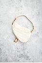 view 4 of 8 Dior Saddle Bag in White