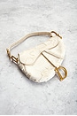view 5 of 8 Dior Saddle Bag in White