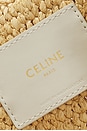 view 7 of 7 Celine Raffia Small Cabas Thais Tote Bag in Neutral