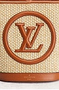 view 7 of 8 Louis Vuitton Raffia Petite Bucket NM Bag in Brown