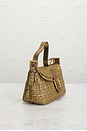 view 5 of 8 Fendi Zucchino Baguette Shoulder Bag in Gold