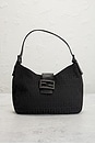 view 2 of 9 Fendi Zucchino Hobo Bag in Black