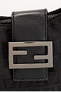 view 7 of 9 Fendi Zucchino Hobo Bag in Black