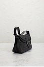 view 5 of 7 Fendi Zucca Baguette Shoulder Bag in Black