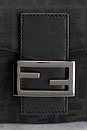 view 7 of 7 Fendi Zucca Baguette Shoulder Bag in Black