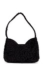 view 1 of 9 Prada Astrakhan Fur Shoulder Bag in Black