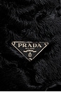 view 8 of 9 Prada Astrakhan Fur Shoulder Bag in Black