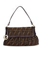 view 1 of 9 Fendi Zucca Chef Shoulder Bag in Brown