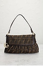 view 2 of 9 Fendi Zucca Chef Shoulder Bag in Brown