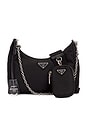 view 1 of 8 Prada Re-Edition 2005 Re-Nylon Shoulder Bag in Black