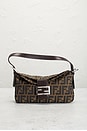 view 2 of 8 Fendi Zucca Baguette Shoulder Bag in Brown