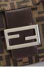 view 7 of 8 Fendi Zucca Baguette Shoulder Bag in Brown