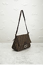 view 5 of 8 Fendi Zucca Mama Forever Baguette Shoulder Bag in Brown