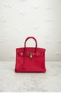view 2 of 9 SAC HERMES in Rogue Casaque