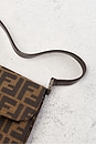 view 9 of 8 Fendi Zucca Baguette Shoulder Bag in Brown