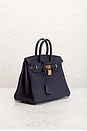 view 5 of 8 Hermes Togo Birkin 25 Handbag in Noir