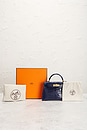 view 8 of 7 SAC HERMES in Bleu Encre