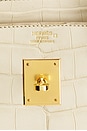 view 7 of 8 Hermes Matte Alligator Birkin 30 Handbag in Beton