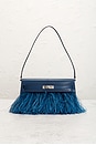 view 2 of 8 Hermes Chevre Kelly Elan Shoulder Bag in Bleu Saphir