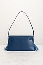 view 4 of 8 Hermes Chevre Kelly Elan Shoulder Bag in Bleu Saphir