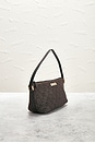 view 5 of 8 Gucci GG Boat Pochette Shoulder Bag in Black in Dark Brown