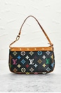 view 4 of 8 Louis Vuitton Monogram Pochette Accessoires Shoulder Bag in Multicolor