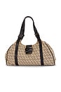 view 1 of 8 Fendi Zucchino Shoulder Bag in Beige
