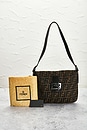 view 11 of 10 Fendi Zucca Shoulder Bag in Brown