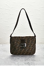 view 2 of 10 Fendi Zucca Shoulder Bag in Brown