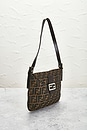 view 5 of 10 Fendi Zucca Shoulder Bag in Brown