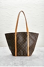 view 2 of 8 Louis Vuitton Monogram Sac Shopping Tote Bag in Brown