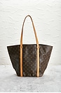 view 4 of 8 Louis Vuitton Monogram Sac Shopping Tote Bag in Brown
