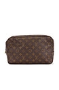 view 1 of 8 Louis Vuitton Trousse Toilette 28 Pouch in Brown