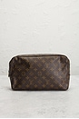 view 2 of 8 Louis Vuitton Trousse Toilette 28 Pouch in Brown