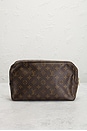 view 4 of 8 Louis Vuitton Trousse Toilette 28 Pouch in Brown