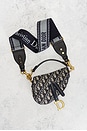 view 2 of 8 Dior Oblique Mini Saddle Bag in Blue