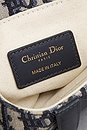 view 6 of 8 Dior Oblique Mini Saddle Bag in Blue