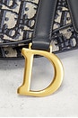 view 9 of 8 Dior Oblique Mini Saddle Bag in Blue