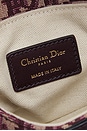 view 6 of 7 Dior Oblique Mini Saddle Bag in Red