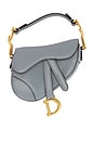 view 1 of 7 Dior Micro Saddle Bag in Blue