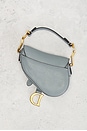 view 4 of 7 Dior Micro Saddle Bag in Blue